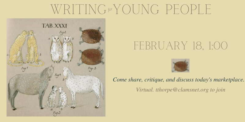 Writing for Young People critique group