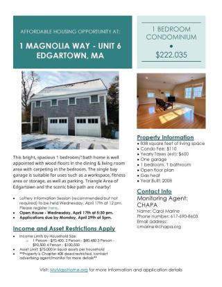 Magnolia Way Affordable Housing