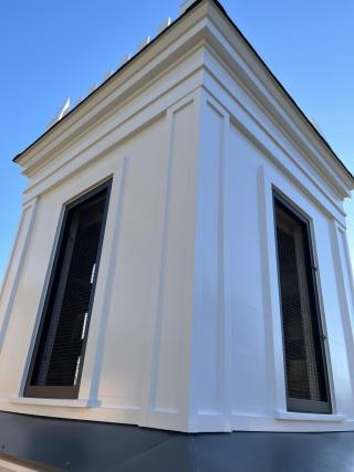 Restored Menemsha School Bell Tower