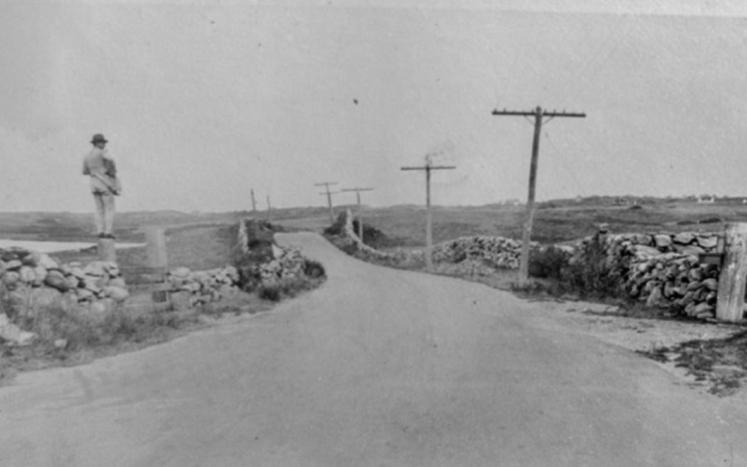 Road from Chilmark to Aquinnah 1925