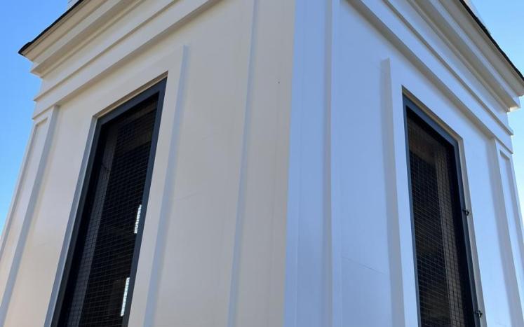 Restored Menemsha School Bell Tower